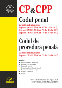 Codul penal. Codul de procedura penala