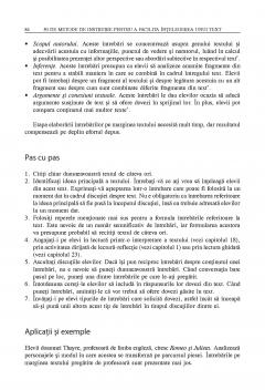 50 de metode de instruire pentru a facilita intelegerea unui text