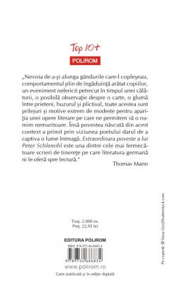 Extraordinara poveste a lui Peter Schlemihl