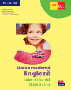 Limba moderna Engleza. Caietul elevului. Clasa a III-a