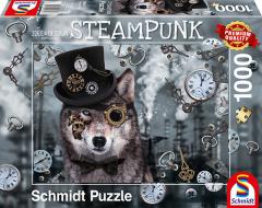 Puzzle 1000 de piese - Markus Binz - Steampunk Wolf
