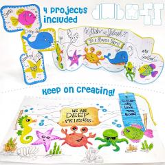 Set creativ cu stampile - Ocean