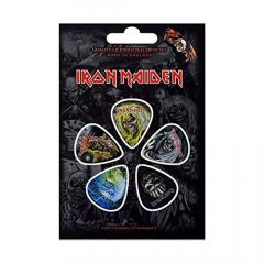 Set 5 pene pentru chitara - Iron Maiden - Faces of Eddie