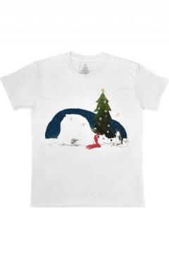 Tricou M - XMAS Polar Bear - Adulti