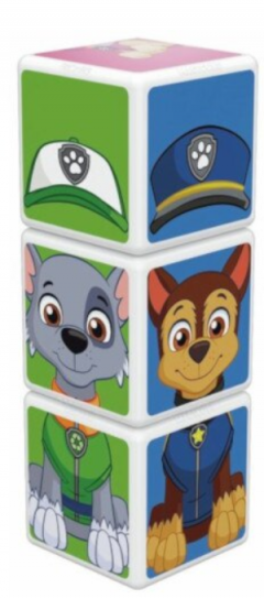 Set de constructie magnetic - Magicube - Paw Patrol - Chase, Skye si Rocky