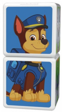Set de constructie magnetic - Magicube - Paw Patrol - Chase, Skye si Rocky