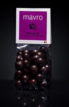 Drajeuri cu ciocolata neagra