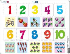 Puzzle 20 piese - Maxi - Numbers from 1 to 10
