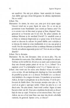 Scene dintr-o casnicie. Dupa repetitie