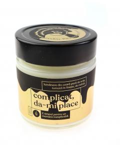 Lumanare parfumata - Complicat, da-mi place, 220 g