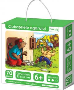 Puzzle educativ - Ciubotelele ogarului, 70 piese