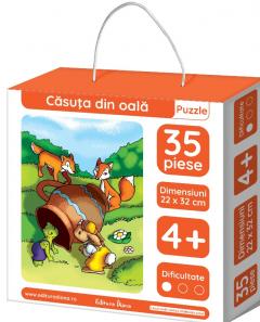 Casuta din oala - puzzle educational 35 piese