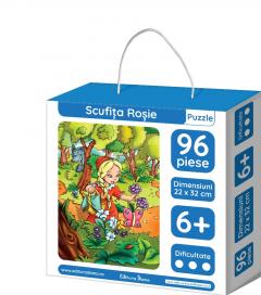 Scufita Rosie - puzzle educational 96 piese