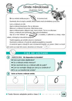 Lecturi si fise de lectura. Clasa 1