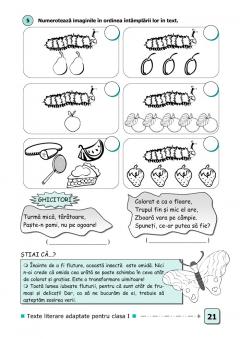 Lecturi si fise de lectura. Clasa 1