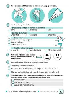 Lecturi si fise de lectura. Clasa 1