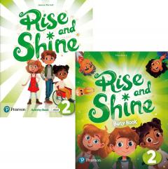 Set 2 Carti - Rise and Shine Level 2 - Activity Book and Busy Book Pack