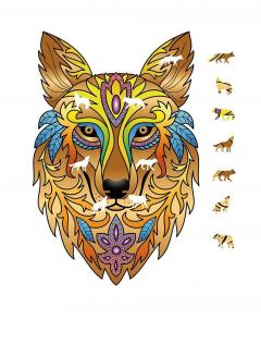 Puzzle - Mandala - The Wolf