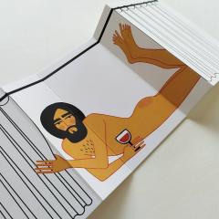 Felicitare pliabila - Fara Perdea - El