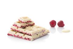 Ciocolata alba - Zmeura, fara zahar