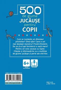 500 de glume jucause pentru copii