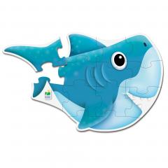 Puzzle 12 piese - Silly Shark