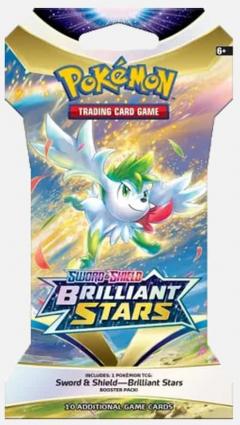 Pokemon TCG: Sword & Shield 9 Brilliant Stars Sleeved - Modele diferite