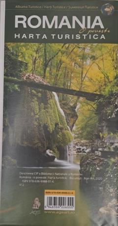 Harta turistica Romania