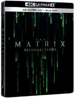 The Matrix Resurrections / Matrix Renasterea (4K+Blu-ray Steelbook)