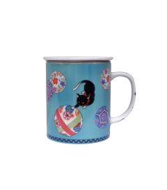 Cana din portelan - Mari & Cat Blue