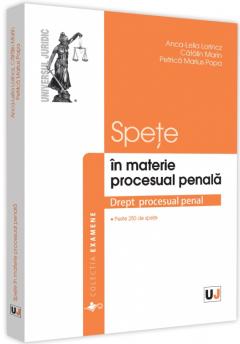 Spete in materie procesual penala
