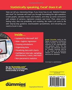 Statistical Analysis With Excel For Dummies