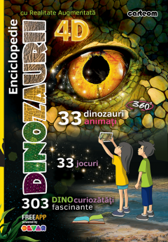 Dinozaurii - Enciclopedie cu Realitate Augmentata, 4D