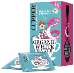 Ceai verde - White Tea with Raspberry - BIO + RO-ECO-007