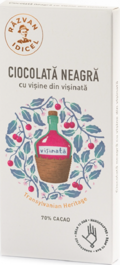 Ciocolata neagra cu visine din visinata