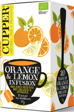 Infuzie de fructe - Orange & Lemon Infusion - BIO + RO-ECO-007