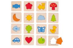 Puzzle memo  - Simte perechea