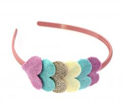 Cordeluta - Handmade - Inimi Multicolore