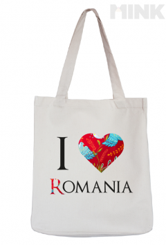 Tote bag - I love Romania