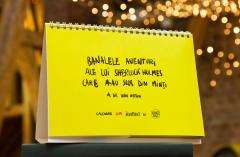 Calendar de birou 2019 - Sherlock Holmes by George Rosu