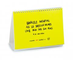 Calendar de birou 2019 - Sherlock Holmes by George Rosu