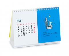 Calendar de birou 2019 - Sherlock Holmes by George Rosu