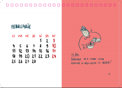 Calendar de birou 2019 - Sherlock Holmes by George Rosu