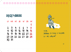 Calendar de birou 2019 - Sherlock Holmes by George Rosu