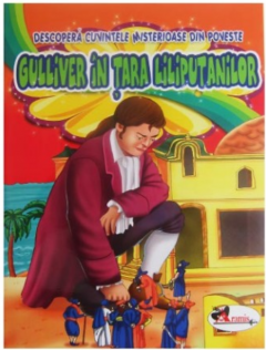 Descopera cuvintele misterioase din poveste - Gulliver in Tara Liliputanilor