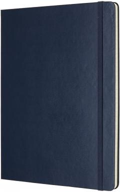 Carnet - Moleskine Classic - X-Large, Hard Cover, Ruled - Sapphire Blue