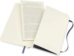 Carnet - Moleskine Classic - Pocket, Soft Cover, Ruled - Sapphire Blue