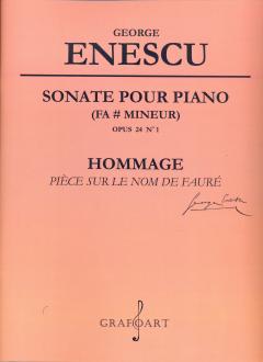 George Enescu - Sonate Pour Piano Opus 24 Nr.1