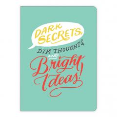 Caiet - Letterpress High Five Writer's - mai multe modele