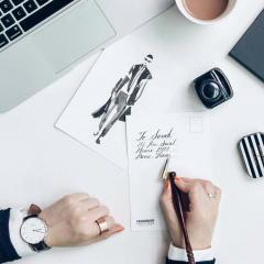 Carte postala - Fashionary Mens Figure - Mai multe modele